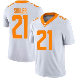 Navy Shuler Game White Youth Tennessee Volunteers Football Jersey