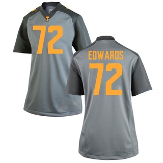 Nick Edwards Game Gray Women's Tennessee Volunteers Jersey