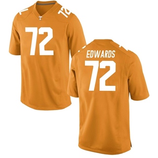 Nick Edwards Game Orange Youth Tennessee Volunteers Jersey