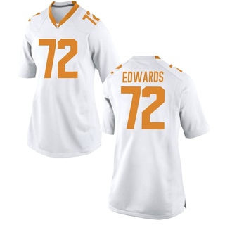 Nick Edwards Game White Women's Tennessee Volunteers Jersey