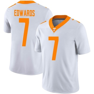 Romello Edwards Game White Youth Tennessee Volunteers Football Jersey