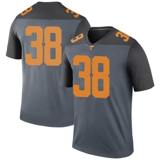 Solon Page III Legend Gray Youth Tennessee Volunteers Jersey