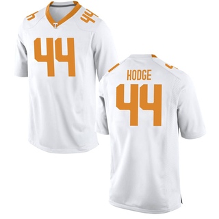 Tee Hodge Game White Youth Tennessee Volunteers Jersey