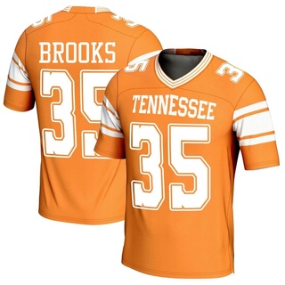 Will Brooks Game Orange Youth Tennessee Volunteers Replica Football Jersey