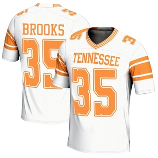 Will Brooks Game White Youth Tennessee Volunteers Replica 2nd Football Jersey